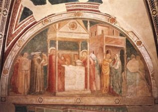 Giotto di Bondone, Annonce à Zacharie